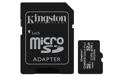 MEMORIA MICRO SD 32GB XC1 C10 A1 KINGSTON